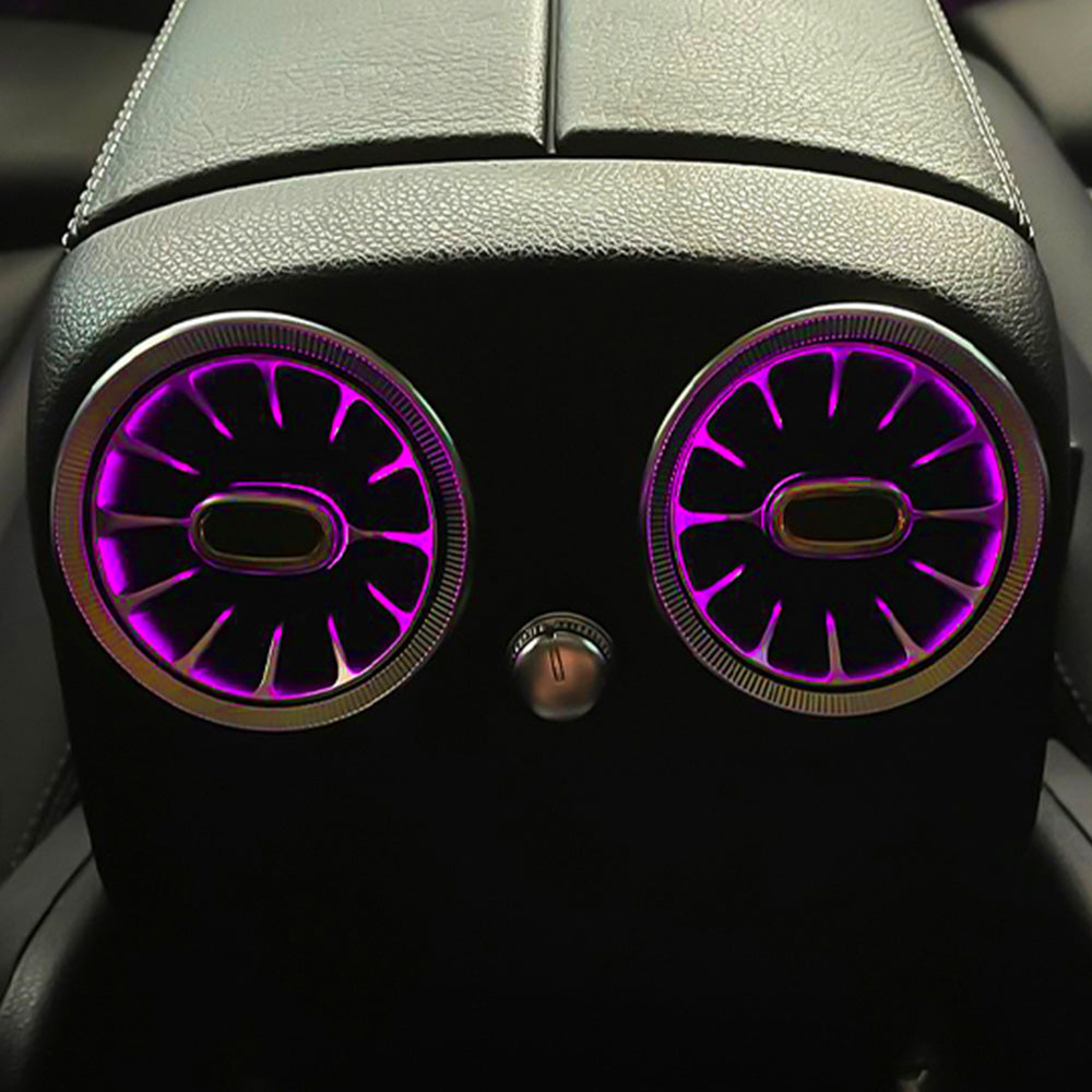 Mercedes Benz W205 / GLC W253 – 64-Farvet Ambient LED Luftdyser – For & Bag