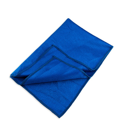 Glasklud i mikrofiber, waffle weave